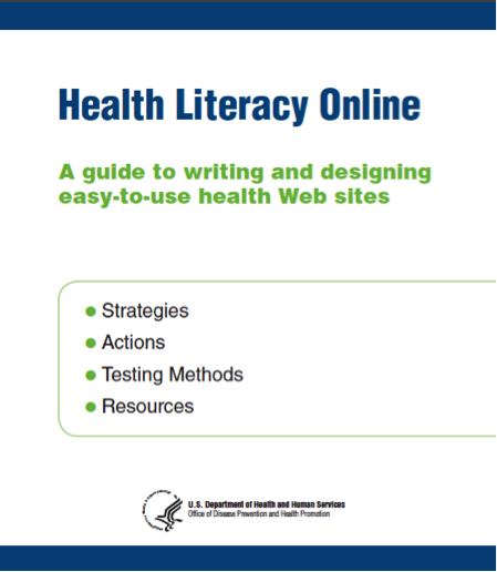 Cover of Health Literacy Online.